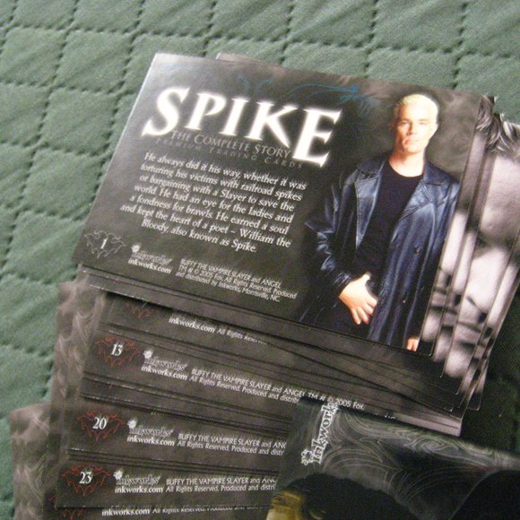 Buffy Vampire Slayer Spike 2005 Trading Card Set - Picture 8 of 9